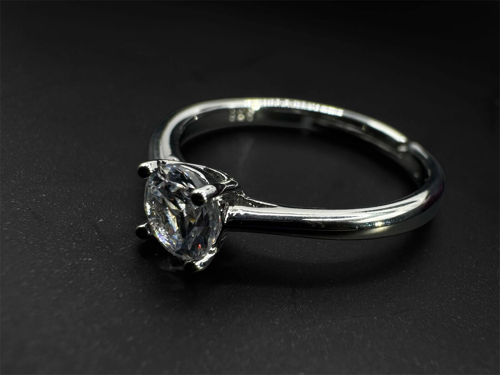 Anillo de Compromiso de Plata .925 Eurídice: Promesa Eterna - Image 3