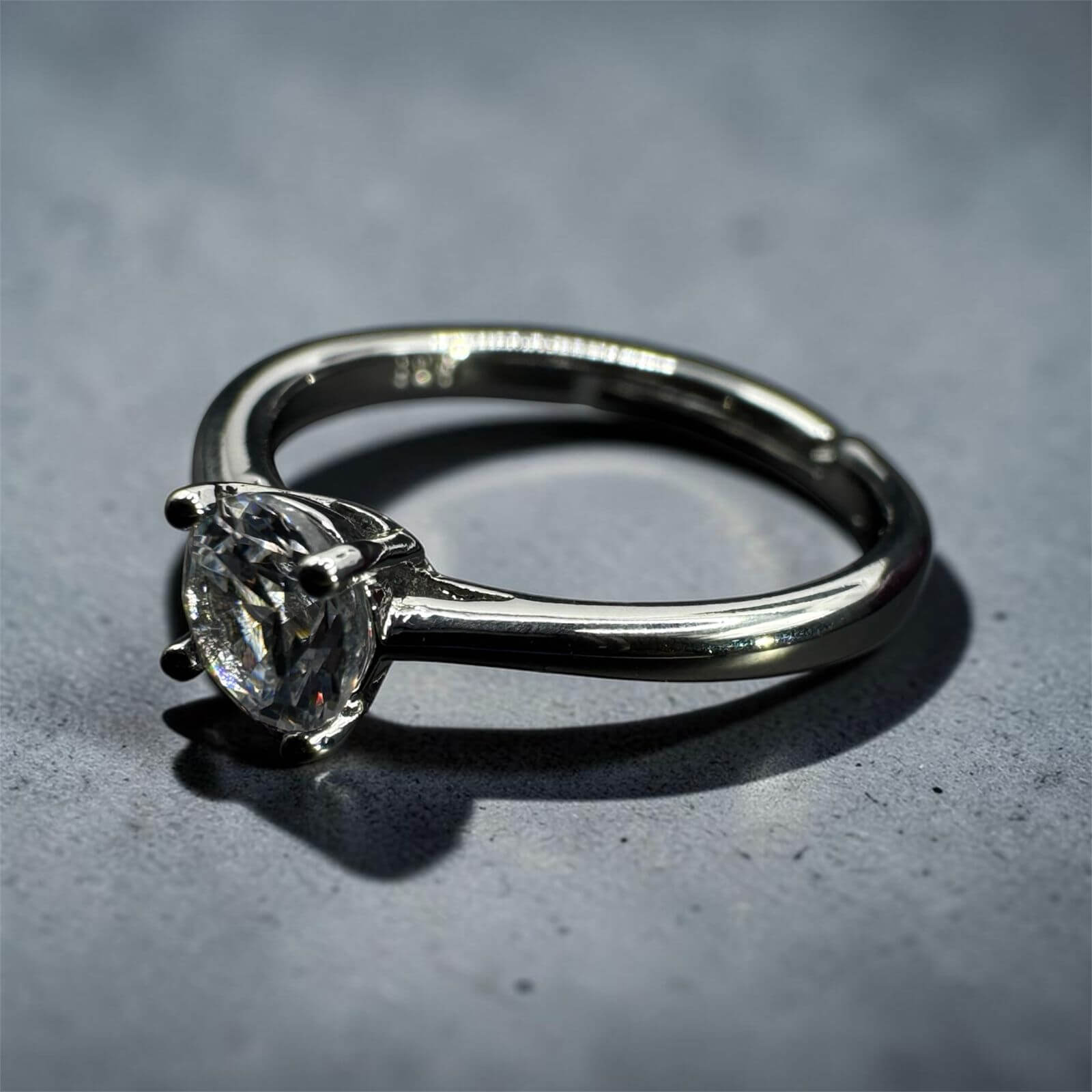 Anillo de Compromiso de Plata .925 Eurídice: Promesa Eterna - Image 2